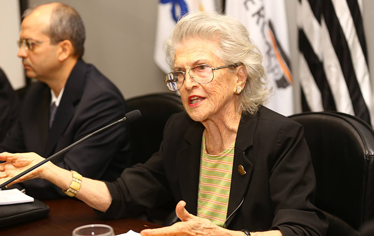 Dra. Maria Garcia (Diretora geral do IBDC - Instituto Brasileiro De Direito Constitucional) - Foto: Fernando Nunes
