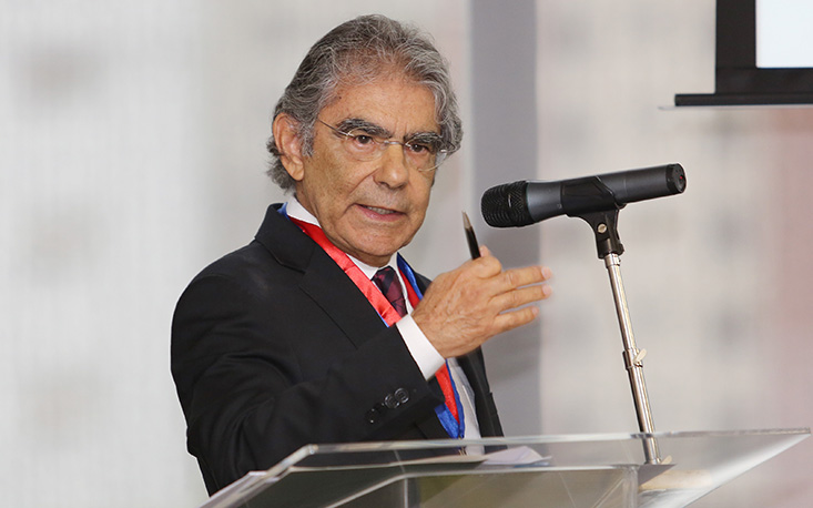 Ex-ministro Carlos Ayres Britto toma posse como membro da Academia Internacional de Direito e Economia na FecomercioSP