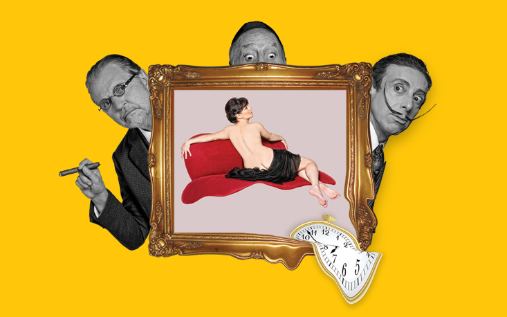 “Histeria” traz ao Teatro Raul Cortez o encontro de Freud e Salvador Dalí 