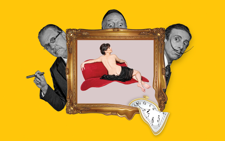 “Histeria” traz ao Teatro Raul Cortez o encontro de Freud e Salvador Dalí “Histeria” traz ao Teatro Raul Cortez o encontro de Freud e Salvador Dalí