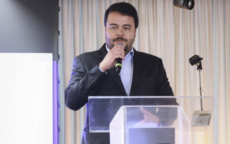 Rodrigo Hayashi (PSD/SP), secret&aacute;rio municipal do Desenvolvimento Econ&ocirc;mico e Trabalho contou que 900 mil novas empresas abriram na Capital desde 2021 (Imagem: Edilson Dias) 