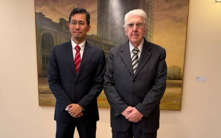 FecomercioSP recebe embaixador de Singapura e consolida parceria para ampliar neg&oacute;cios entre Brasil e Sudeste Asi&aacute;tico