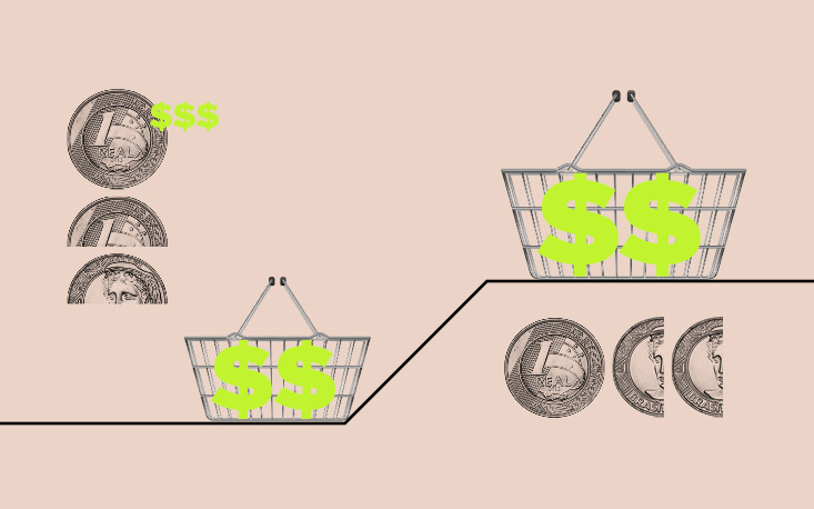 Preços dos alimentos na RMSP voltam a subir após quatro meses em queda Preços dos alimentos na RMSP voltam a subir após quatro meses em queda