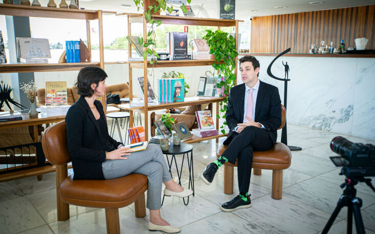 Mônica Sodré e Nery durante o bate-papo exclusivo para o Canal UM BRASIL, em parceria com a revista PB Mônica Sodré e Nery durante o bate-papo exclusivo para o Canal UM BRASIL, em parceria com a revista PB