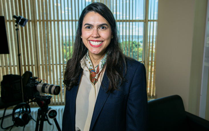 Lilian Cintra de Melo, secretária de Direitos Digitais do Ministério da Justiça e Segurança Pública do governo federal fala com o Canal UM BRASIL Lilian Cintra de Melo, secretária de Direitos Digitais do Ministério da Justiça e Segurança Pública do governo federal fala com o Canal UM BRASIL