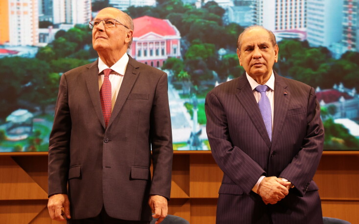 Geraldo Alckmin e José Roberto Tadros