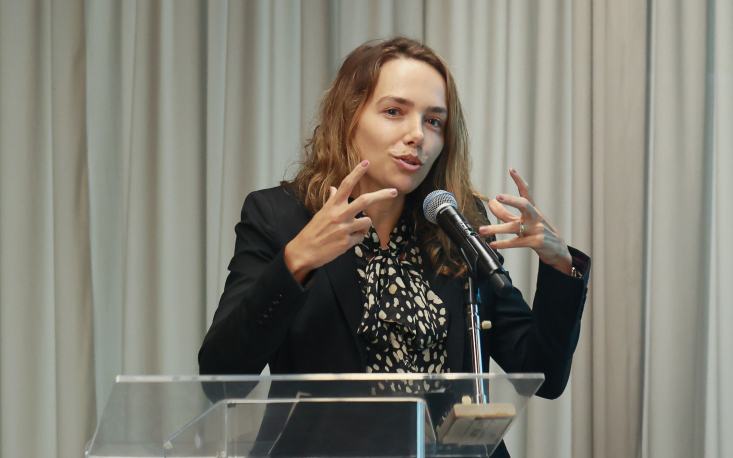 Martha Le&atilde;o, s&oacute;cia do escrit&oacute;rio Humberto &Aacute;vila Advocacia (Foto: Edilson Dias/FecomercioSP)