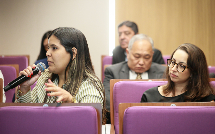 Karoline Lima, representante da Confedera&ccedil;&atilde;o Nacional de Dirigentes Lojistas (CNDL). (Foto: Edilson Dias/FecomercioSP)