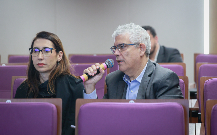 Conselheiros participam do debate. (Foto: Edilson Dias/FecomercioSP)