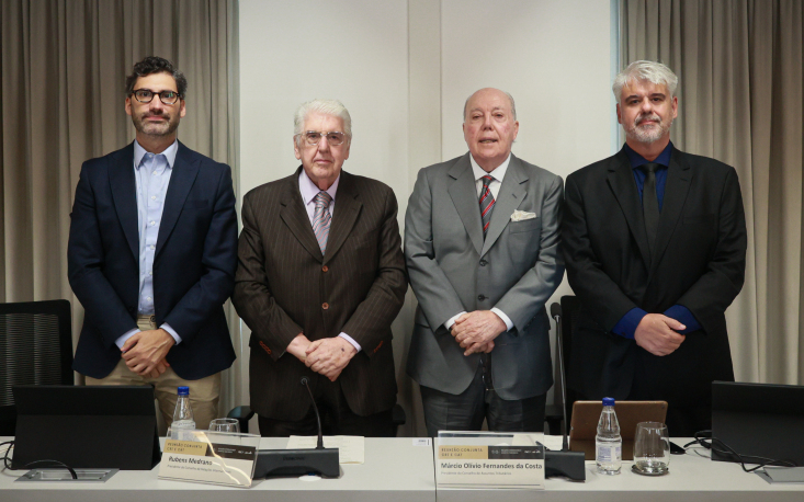 Reuni&atilde;o conjunta entre o Conselho de Assuntos Tribut&aacute;rios e o Conselho de Rela&ccedil;&otilde;es Internacionais debate os impactos da Reforma Tribut&aacute;ria. (Foto: Edilson Dias/FecomercioSP)