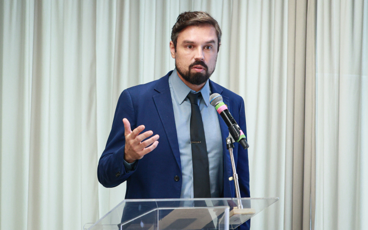 Ariel Bolzan Witczak, auditor fiscal da Receita Federal. (Foto: Edilson Dias/FecomercioSP)