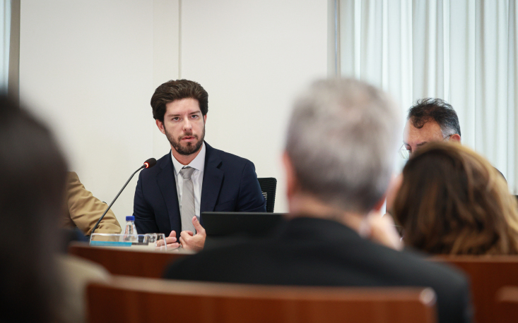 Thiago Rubio Salvioni, subsecret&aacute;rio da Receita Municipal de S&atilde;o Paulo. (Foto: Edilson Dias/FecomercioSP)