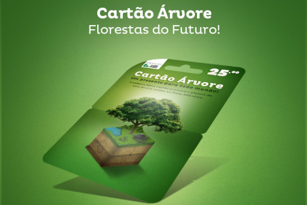 Cartão virtual planta árvores com doações de internautas Cartão virtual planta árvores com doações de internautas