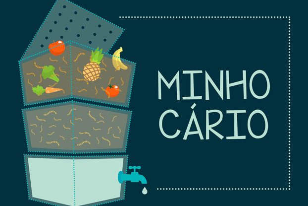 Minhocário reduz descarte de lixo orgânico e produz fertilizante natural Minhocário reduz descarte de lixo orgânico e produz fertilizante natural