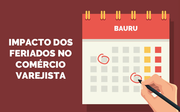 Varejo de Bauru deve perder R$ 106 milhões em 2017 com feriados Varejo de Bauru deve perder R$ 106 milhões em 2017 com feriados