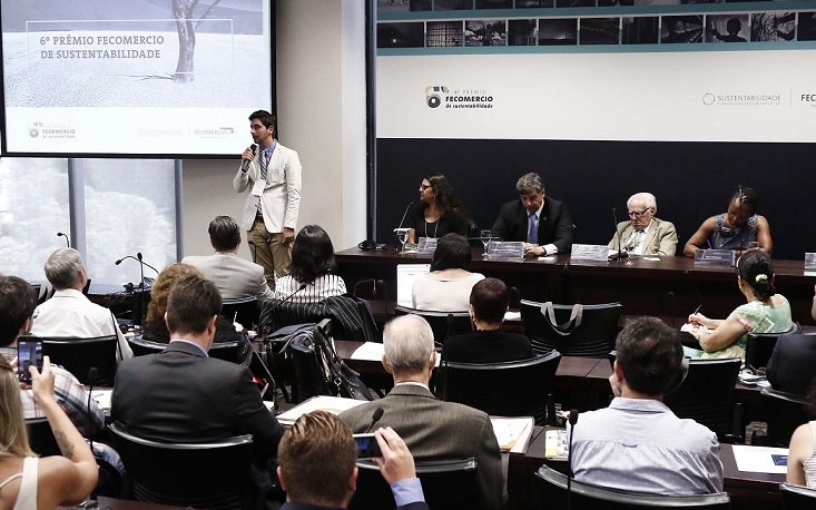Federação lança o 6º Prêmio Fecomercio de Sustentabilidade Federação lança o 6º Prêmio Fecomercio de Sustentabilidade