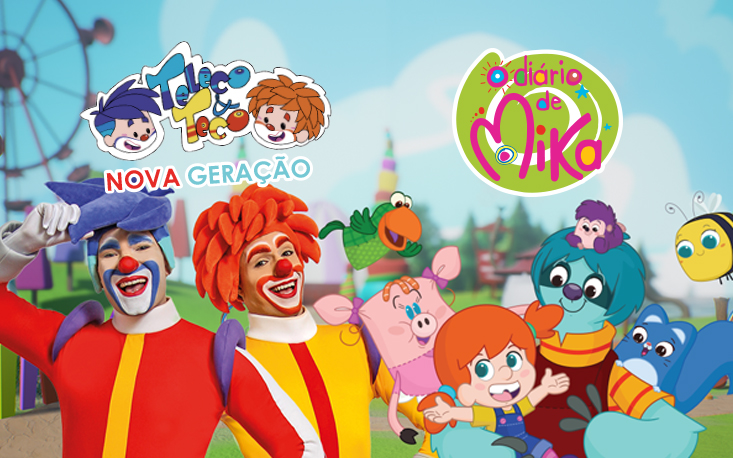 Brincadeiras e músicas marcam show “Teleco & Teco Nova Geração” e “O Diário de Mika” Brincadeiras e músicas marcam show “Teleco & Teco Nova Geração” e “O Diário de Mika”