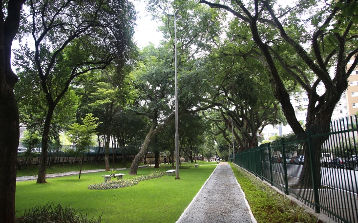 Moradores da Bela Vista aprovam revitalização da Praça 14 Bis