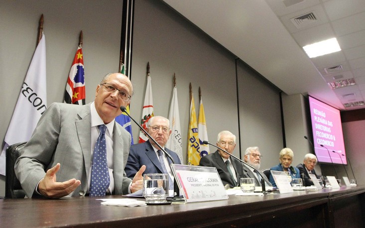 Ex-governador Geraldo Alckmin defende agenda de reformas na FecomercioSP