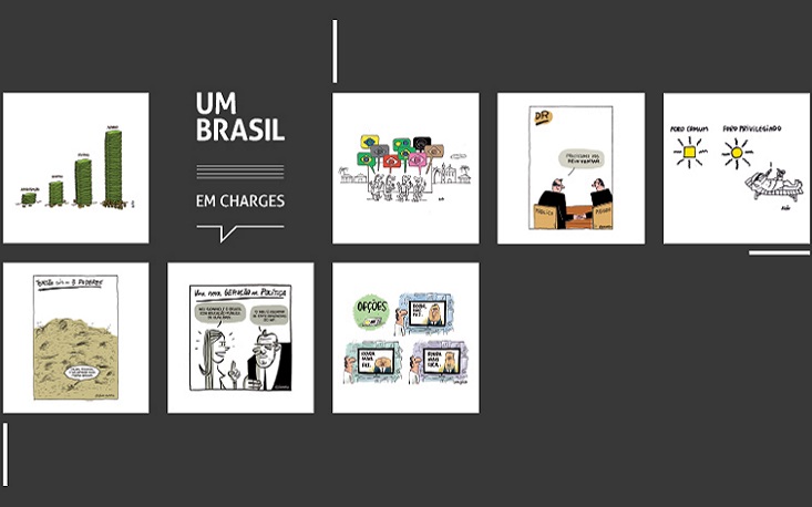 Charges do UM BRASIL estão no Salão Internacional de Humor de Piracicaba Charges do UM BRASIL estão no Salão Internacional de Humor de Piracicaba