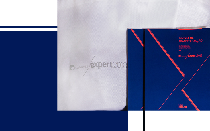 UM BRASIL distribui dez mil exemplares de livro inédito na Expert XP 2018