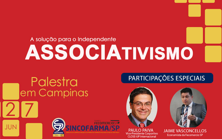 Evento em Campinas apresenta as vantagens do associativismo no setor farmacêutico