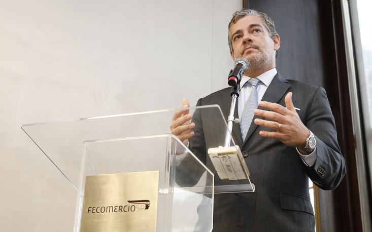 Secretário protagonista no acordo Mercosul-UE se reúne com empresários associados à FecomercioSP