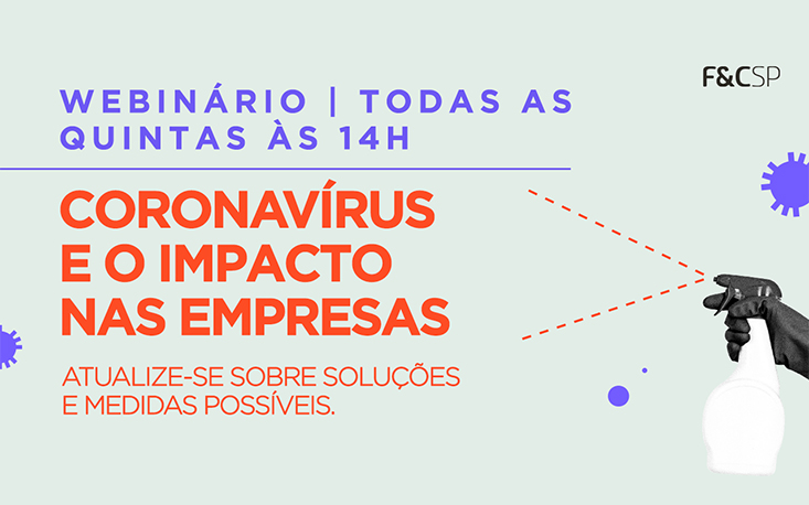 Como ficam os impostos com o avanço do coronavírus? Webinário nesta quinta-feira (2) tira todas as suas dúvidas!