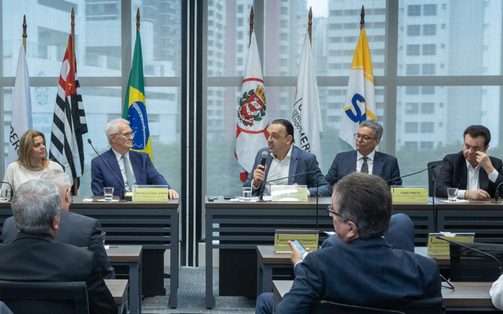 FecomercioSP reúne lideranças empresariais e debate prioridades para o ambiente de negócios de São Paulo com vice-governador e secretários de Estado