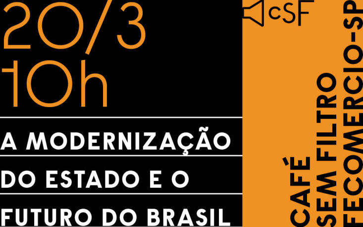 Modernização do Brasil é tema central de live