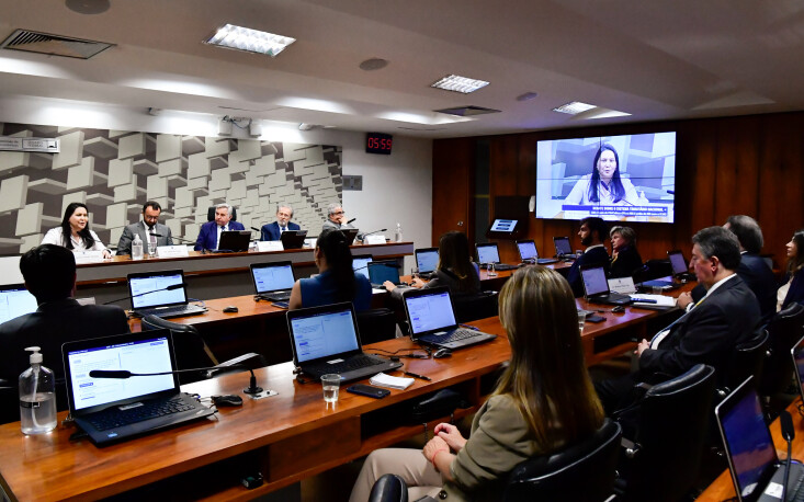 Sarina Manata defende o posicionamento da Federação na audência pública Sarina Manata defende o posicionamento da Federação na audência pública