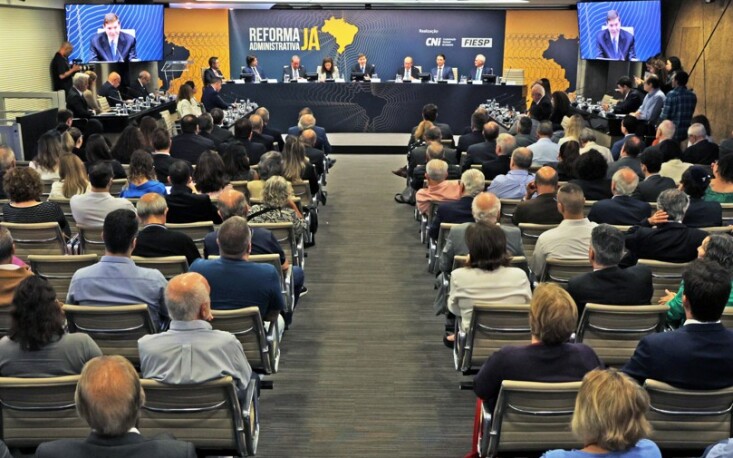 A FecomercioSP elaborou propostas para reduzir a burocracia, atrair investimentos e melhorar a qualidade dos serviços públicos (Crédito: Ayrton Vignola/Fiesp)