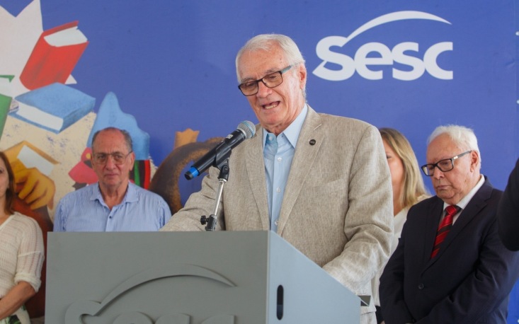 Ivo Dall’Acqua Júnior, presidente em exercício da FecomercioSP. (Fotos Sesc-SP)