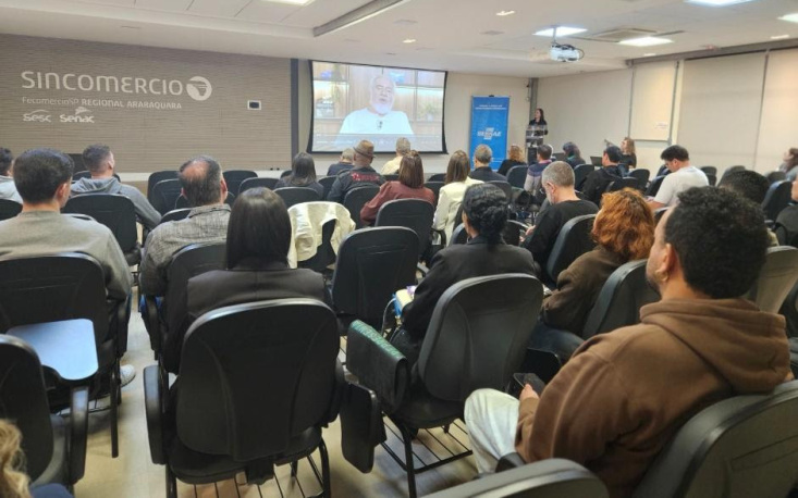 Eventos do programa Loja do Futuro realizados em Araçatuba e em Araraquara, ambos em junho/2025 (Crédito: divulgação) Eventos do programa Loja do Futuro realizados em Araçatuba e em Araraquara, ambos em junho/2025 (Crédito: divulgação)