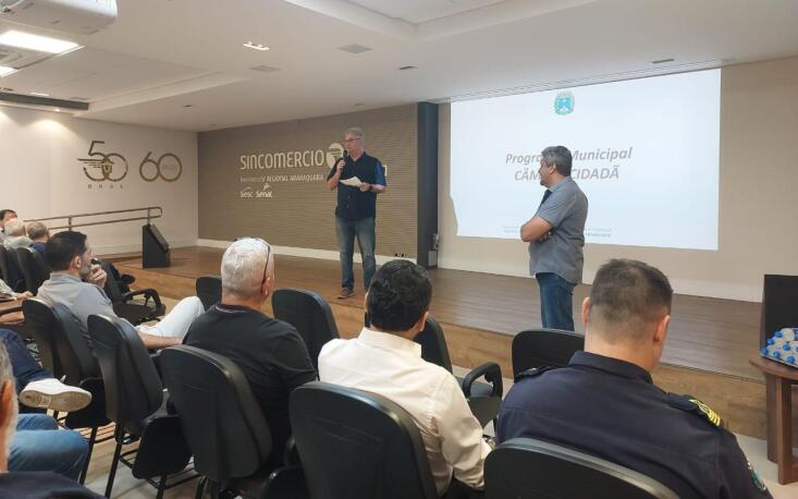 O presidente do Sincomercio Araraquara, Antônio Deliza Neto, destacou o engajamento do Sindicato na segurança local O presidente do Sincomercio Araraquara, Antônio Deliza Neto, destacou o engajamento do Sindicato na segurança local
