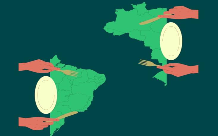 O vaivém do Brasil no Mapa da Fome