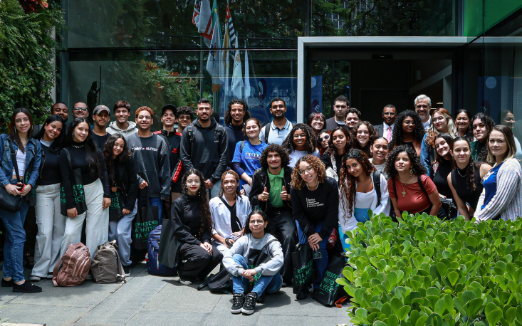 Alunos da Escola de Ensino Superior da Fipe visitam a FecomercioSP 