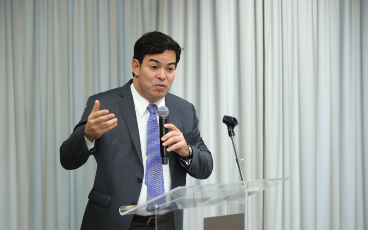 Tácio Lacerda Gama reflete sobre a nova era digital. (Foto: Edilson Dias/FecomercioSP)