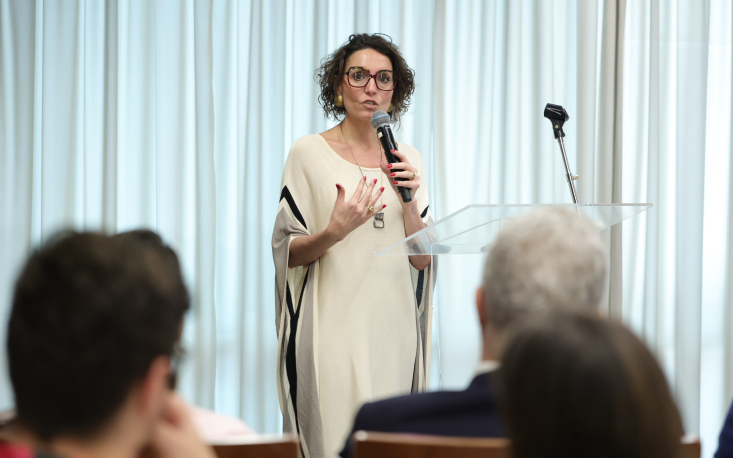 Tathiane Piscitelli avalia os regimes diferenciados como principal instrumento de justiça tributária da reforma. (Foto: Edilson Dias/FecomercioSP)