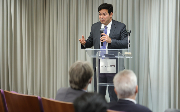 Tácio Lacerda Gama reflete sobre a nova era digital. (Foto: Edilson Dias/FecomercioSP)