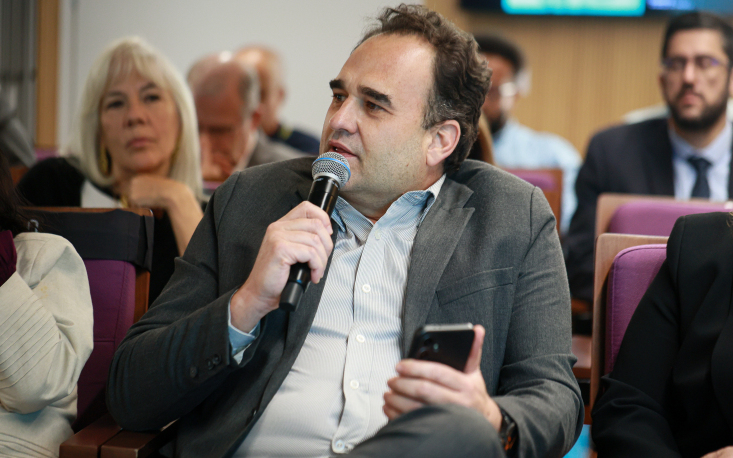 Fabricio Quirino, conselheiro do Conselho de Assuntos Tribut&aacute;rios da FecomercioSP. (Foto: Edilson Dias/FecomercioSP)