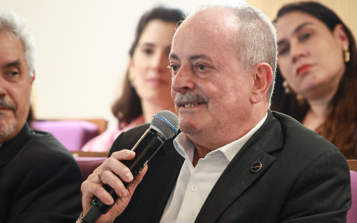 Aldo Macri, presidente do Sindicato do Com&eacute;rcio Varejista e Lojista do Com&eacute;rcio de S&atilde;o Paulo (Sindilojas-SP). (Foto: Edilson Dias/FecomercioSP)