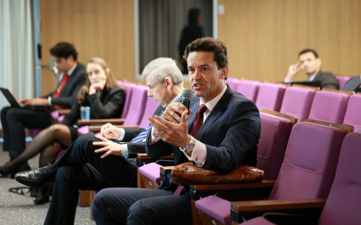 Rodrigo Cardozo, representante da Federa&ccedil;&atilde;o das Ind&uacute;strias do Estado de S&atilde;o Paulo (Fiesp). (Foto: Edilson Dias/FecomercioSP)
